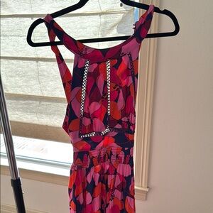 Colorful Sleeveless Maxi Dress